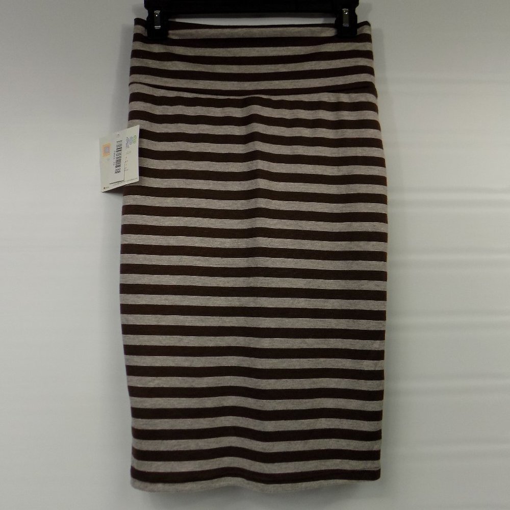LuLaRoe Cassie Striped Pencil Skirt Size XS NWT - Picture 4 of 8